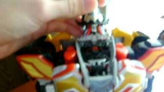 Power Rangers Mystic Force Mystic Titan Megazord Review Part 2 [upl. by Lorelie316]