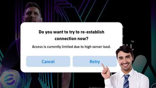 How To Fix Access Is Currently Limited Due To High Server Load  Fix eFootball Opening Problem [upl. by Carey]