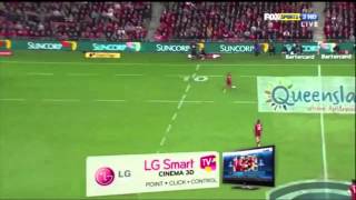 Quade Cooper amp Will Genia vs Crusaders 2011 Super Rugby Final [upl. by Esiuol199]