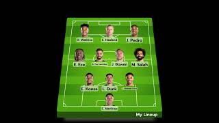 Mejores selecciones Fantasy Premier League 4 futbol premierleague fantasyfootball [upl. by Jemmy]