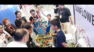 Team Tech Wizard at Robotex Asia 2024 Championship China [upl. by Mikkel]