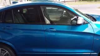 BMW X4 M40i Acceleration 0100 kmh Launch Control 360PS [upl. by Enotna]