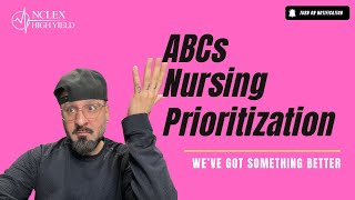 ABCs for Nursing Prioritization  Use This Instead  nursingschool nurse nclex nclexhighyield [upl. by Burty]