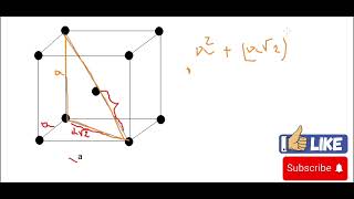 la coordinence de la maille cubique centrée [upl. by Enia]