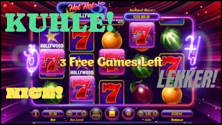 HOT HOT HOLLYWOOD FRUIT SLOT STRATEGY HOW I QUADRUPLE MY BALANCE  FEATURES WITH HOT 7S [upl. by Seravart]