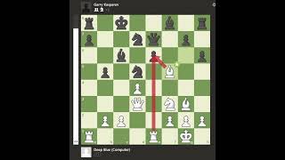 Deep Blue versus Kasparov 10 The last game [upl. by Eardna]