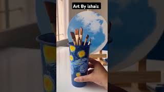 Easy Acrylic painting tutorial on canvas for beginners step by step tutorial shortvideo shorts [upl. by Aveline]