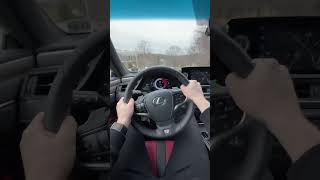 POV Test Drive 2023 Lexus ES 300h F Sport Handling lexus shorts [upl. by Dasha827]