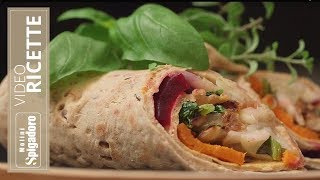 RICETTA PIADINA  I panini li fa Max  Gambero Rosso [upl. by Eillac]