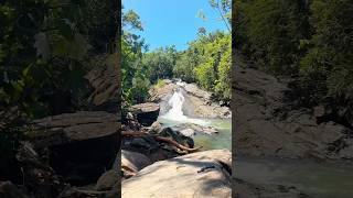 El Yunque National Forest  Natural Water Slide  Puerto Rico shorts [upl. by Inamik]