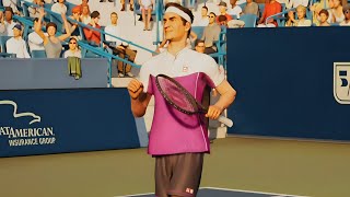 Top Spin 2K25 Federer Very Long Game Online [upl. by Agamemnon]