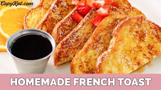 French Toast for Beginners  Learn How Cook [upl. by Lime]