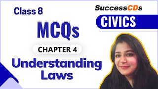 CBSE Class 8 Civics Chapter 4 “Understanding Laws” Important MCQs  NCERT Class 8 Civics MCQs [upl. by Nyladnor]