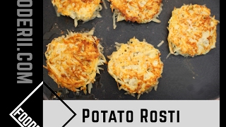 Crispy Golden Potato Rosti in 40 Seconds [upl. by Maroj]