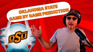 2024 OKLAHOMA STATE GAME BY GAME PREDICTION  COLLEGE FOOTBALL [upl. by Maud611]