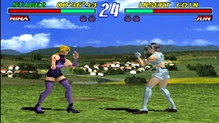 Tekken 2  Nina Williams PS1 [upl. by Nerissa2]