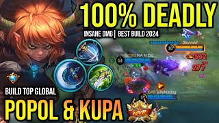 POPOL amp KUPA BEST BUILD 2024  BUILD TOP GLOBAL POPOL amp KUPA GAMEPLAY  MOBILE LEGENDS✓ [upl. by Aztilay156]