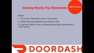 How to Access DoorDash Pay Stubs amp W2s [upl. by Groark]