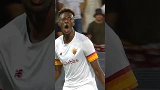 🔙 Tammy Abraham’s first Giallorossi goal ⚽️ SalernitanaRoma asroma football seriea goals [upl. by Bonacci]