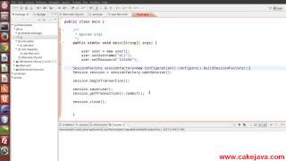 Tutorial  5 Hibernate  Save Object [upl. by Ursi315]