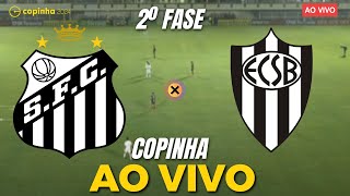 SANTOS X SÃO BERNARDO COPINHA AO VIVO  COPINHA 2024  COPA SÃO PAULO DE FUTEBOL JÚNIOR AO VIVO [upl. by Gerson]