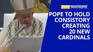 Pope Francis to Hold Consistory Creating 20 New Cardinals  EWTN News Nightly [upl. by Desmund]