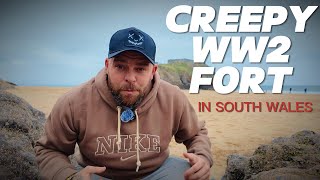 Finding a CREEPY WW2 Fort in TENBY South Wales [upl. by Llerej414]