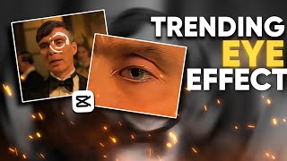 Eye transition effect tutorial Capcut 👀❤️‍🔥 [upl. by Noral]