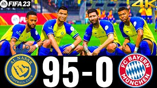 FC 25  MESSI RONALDO MBAPPE NEYMAR  ALL STARS  AL NASSR 950 FC BAYERN  PS5 4K GAMEPLAY [upl. by Moclam]