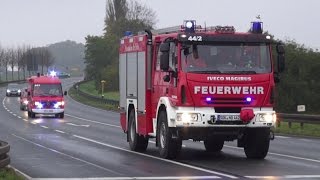 HLF 2016  GWG Feuerwehr NeustadtOrla  ELW Feuerwehr Triptis [upl. by Mongeau]