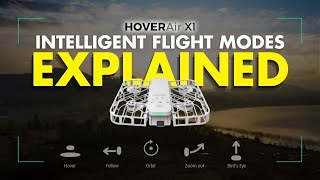 HOVERAir X1 Drone  Intelligent Flight Modes Explained [upl. by Barnabe742]