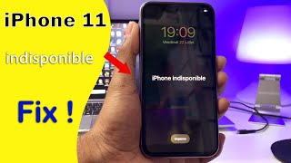 iPhone 11 indisponible Screen Fix  By 3uTools [upl. by Susumu59]