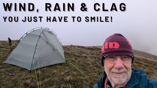 Brecon Beacons wildcamp  not the best weather ever [upl. by Niriam]