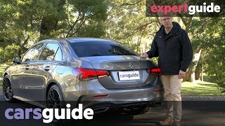 MercedesBenz AClass sedan 2020 review [upl. by Tacye]