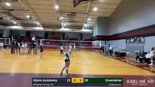 Greenbrier vs Glynn Academy 20241011 [upl. by Irtemed]