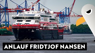 Frühstücksstream ☕️ Anlauf der Fridtjof Nansen [upl. by Rabjohn]