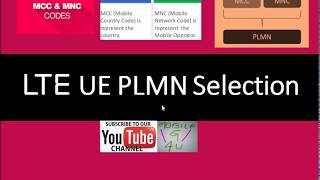 LTE UE PLMN Selection [upl. by Skylar813]