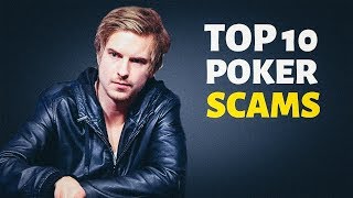 TOP 10 SHOCKING POKER SCAMS AND CONTROVERSIES [upl. by Uolymme]