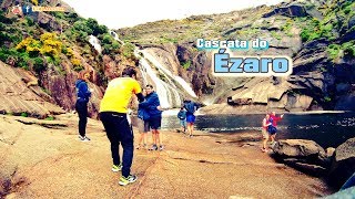 CASCATA do ÉZARO  Fervenza do Ézaro  Dumbría La Corunha Espanha  KTM Laranjinha [upl. by Sherurd]