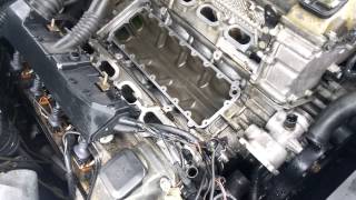 98 BMW 740IL coolant leak repair [upl. by Ki]