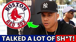 SOTOs SHOCKING Statement quotNEVER RED SOXquot  latest red sox news [upl. by Oiliruam72]