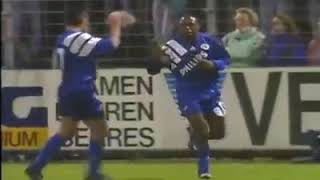 Some of Kalusha Bwalyas goals at PSV Eindhoven between 19891994 [upl. by Rolecnahc]