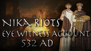 Eye Witness Account of the Nika Riots 532 AD  Procopius Annals  Byzantine Primary Source [upl. by Rhiamon]