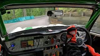 Doune Hillclimb in a Triumph TR4 May 2023 [upl. by Gilburt3]