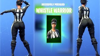 WE FINALLY FOUND THE HOTTEST REFEREE IN THE WORLD WHISTLE WARRIOR SKIN SHOWCASE 😍❤️ [upl. by Ymmac]