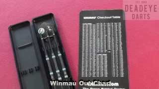 Winmau Paul Nicholson 26 gram Black 90 Tungsten Darts [upl. by Launame578]