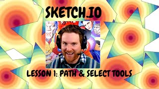 Sketchpad Lesson 1 Path Select and Layer Tools [upl. by Telracs]