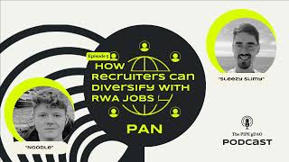 How recruiters can diversify with RWA jobs  The PIPE Podcast ep 5 [upl. by Fagen]