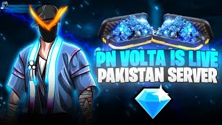 FREE FIRE 🔥 LIVE PAKISTAN 🇵🇰 SERVER😁UNLIMITED GIVEAWAY 🤩ROAD TO 4000 SUBSCRIBERS freefire [upl. by Doralynne]