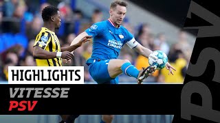 A draw  Highlights Vitesse  PSV [upl. by Adiahs743]